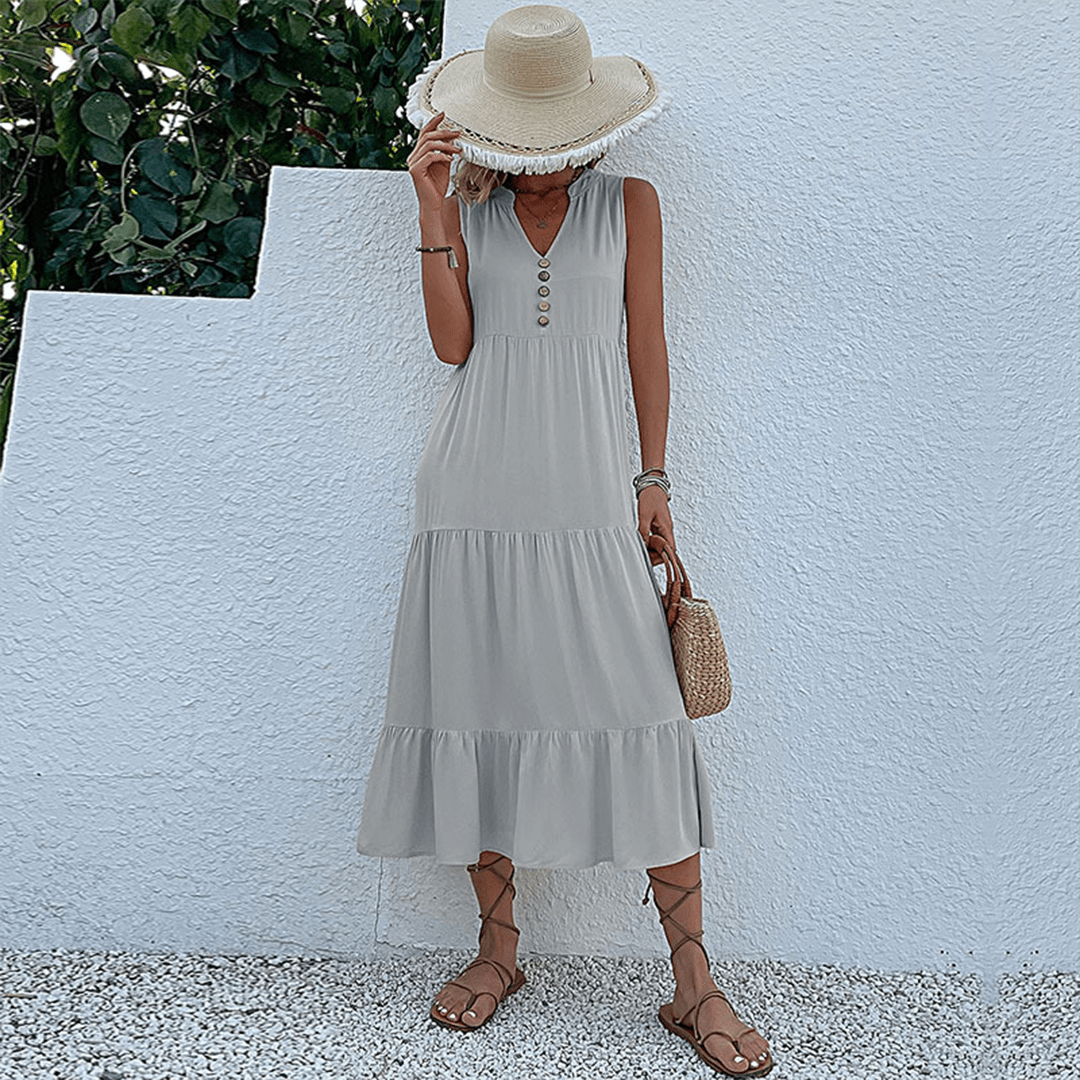 Mackenzie - Midi Dress - Casual - Modern Style - Ideal for Summer