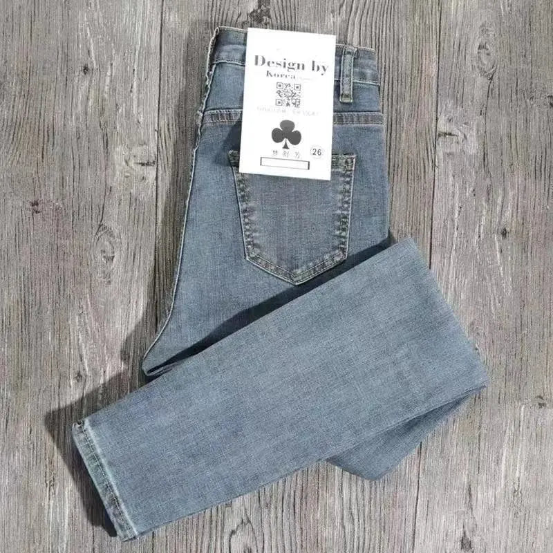 Women's Casual High-Waisted Skinny Jeans | Perfect for Casual Days