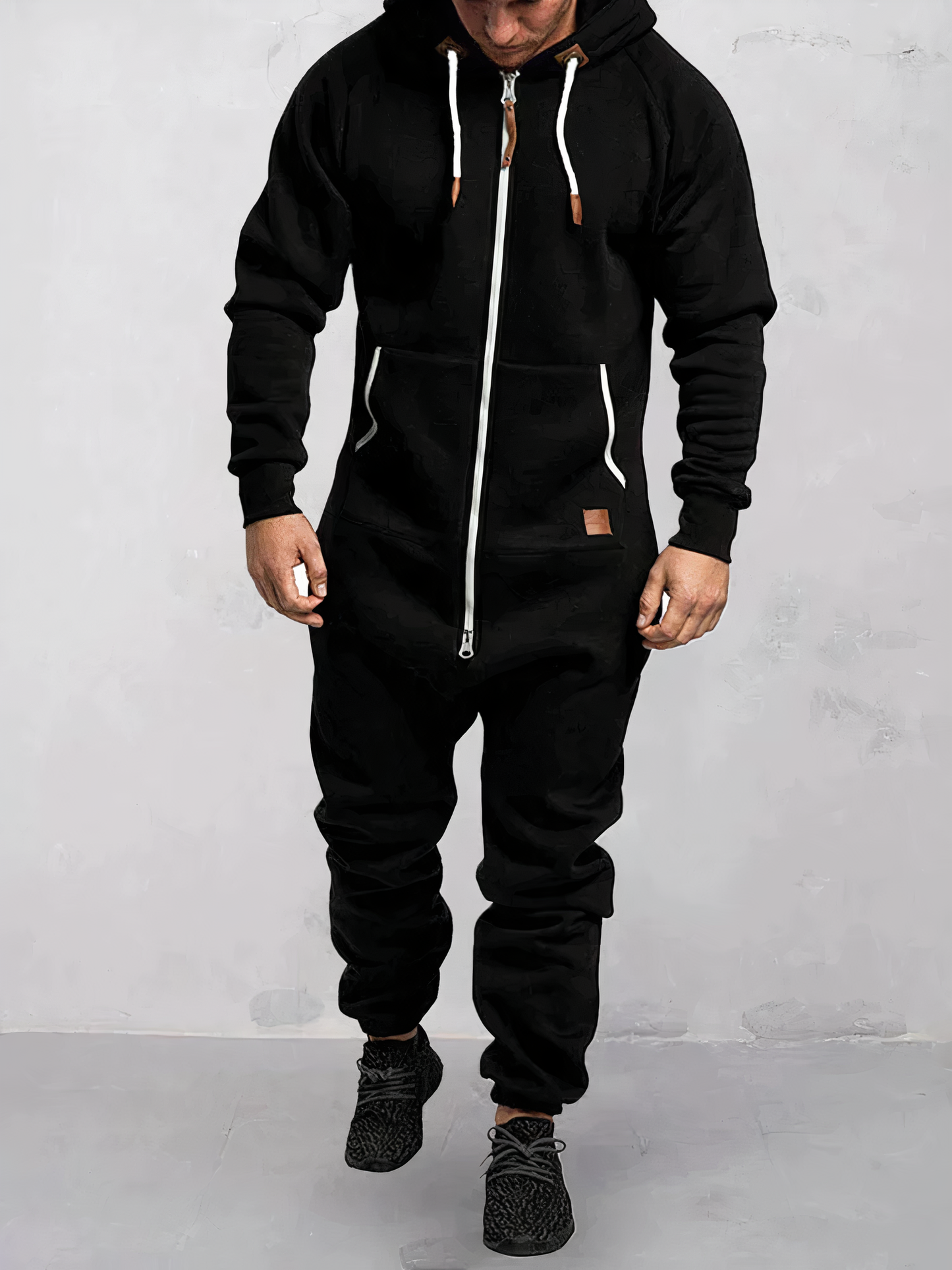 Patrick - Men's Hooded Jumpsuit - Sporty - Modern Style - Perfect for Outdoor Activities