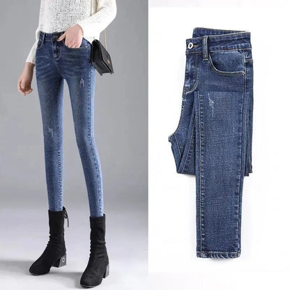 Women's Casual High-Waisted Skinny Jeans | Perfect for Casual Days