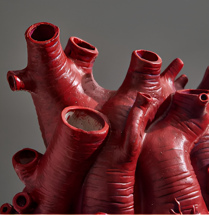 Heart-Shaped Decorative Vase for Flower Arrangements 5