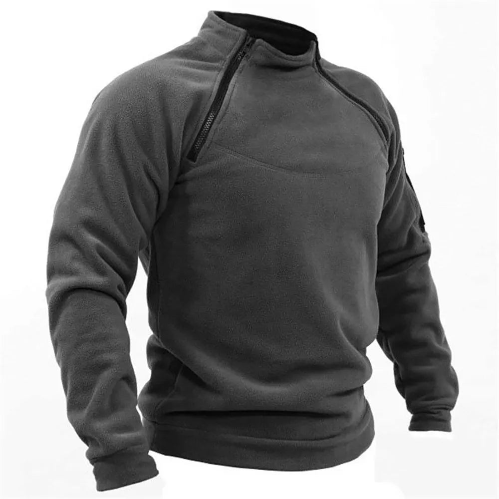 Men's Trendy Tactical Jumper with Zipper | Ideal for Winter