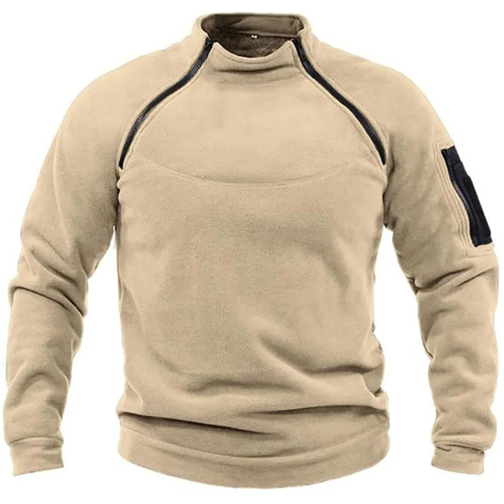 Men's Trendy Tactical Jumper with Zipper | Ideal for Winter