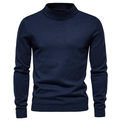 Kenneth - Men's Turtleneck Sweater - Classic - Modern Style - Ideal for Winter