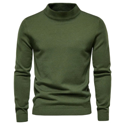 Kenneth - Men's Turtleneck Sweater - Classic - Modern Style - Ideal for Winter