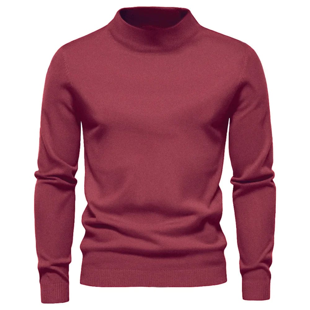 Kenneth - Men's Turtleneck Sweater - Classic - Modern Style - Ideal for Winter