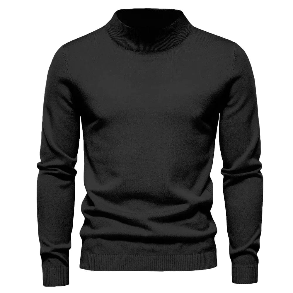 Kenneth - Men's Turtleneck Sweater - Classic - Modern Style - Ideal for Winter