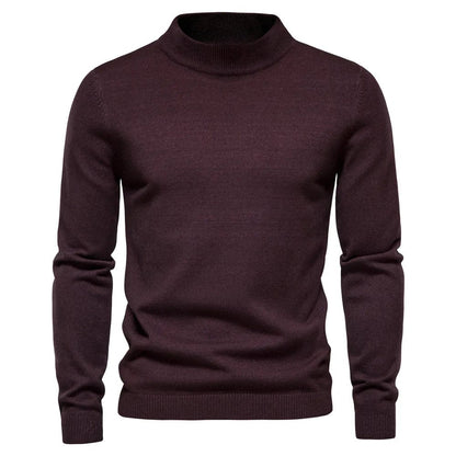 Kenneth - Men's Turtleneck Sweater - Classic - Modern Style - Ideal for Winter