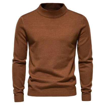 Kenneth - Men's Turtleneck Sweater - Classic - Modern Style - Ideal for Winter