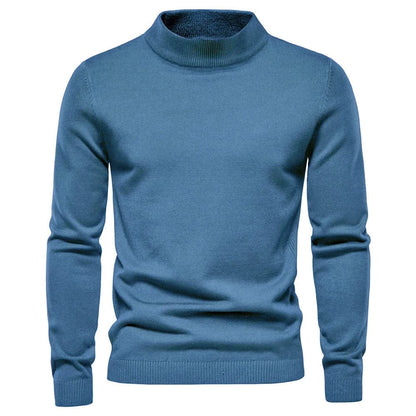 Kenneth - Men's Turtleneck Sweater - Classic - Modern Style - Ideal for Winter