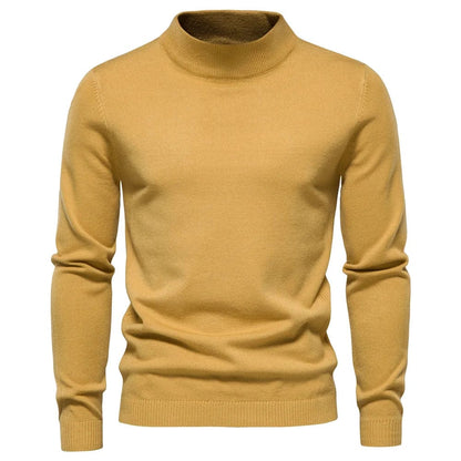 Kenneth - Men's Turtleneck Sweater - Classic - Modern Style - Ideal for Winter