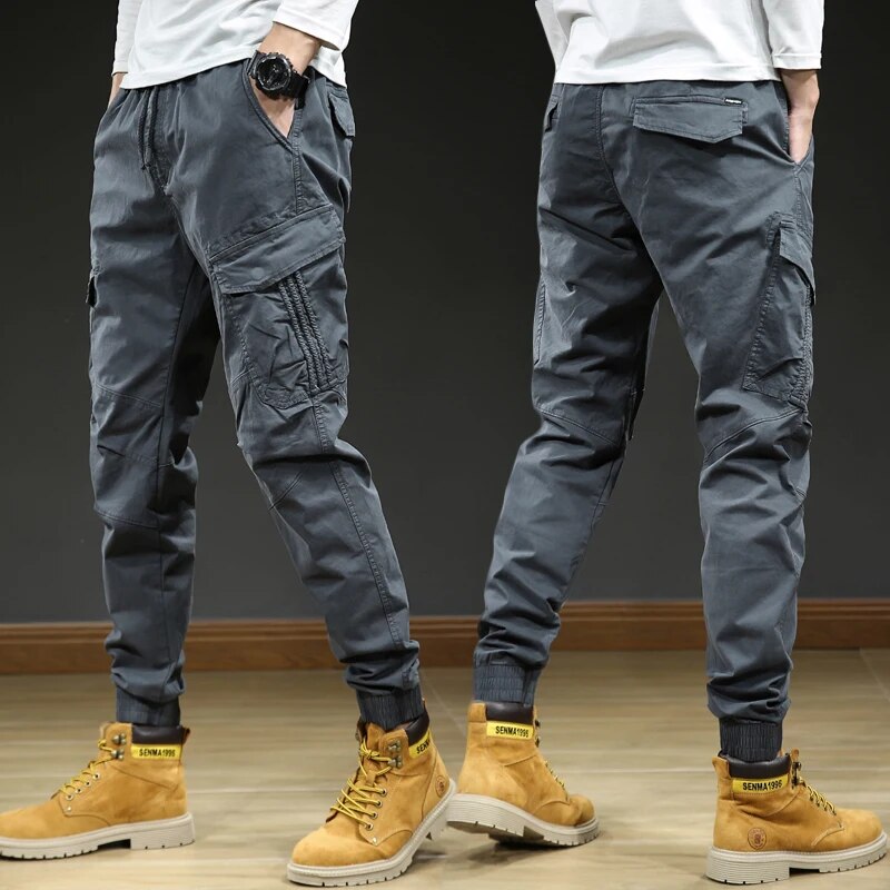 Men's Slim-Fit Multi-Pocket Cargo Pants | Perfect for Casual Days