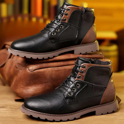 Conner - Men's Leather Boots - Classic - Timeless Style - Ideal for Outdoors