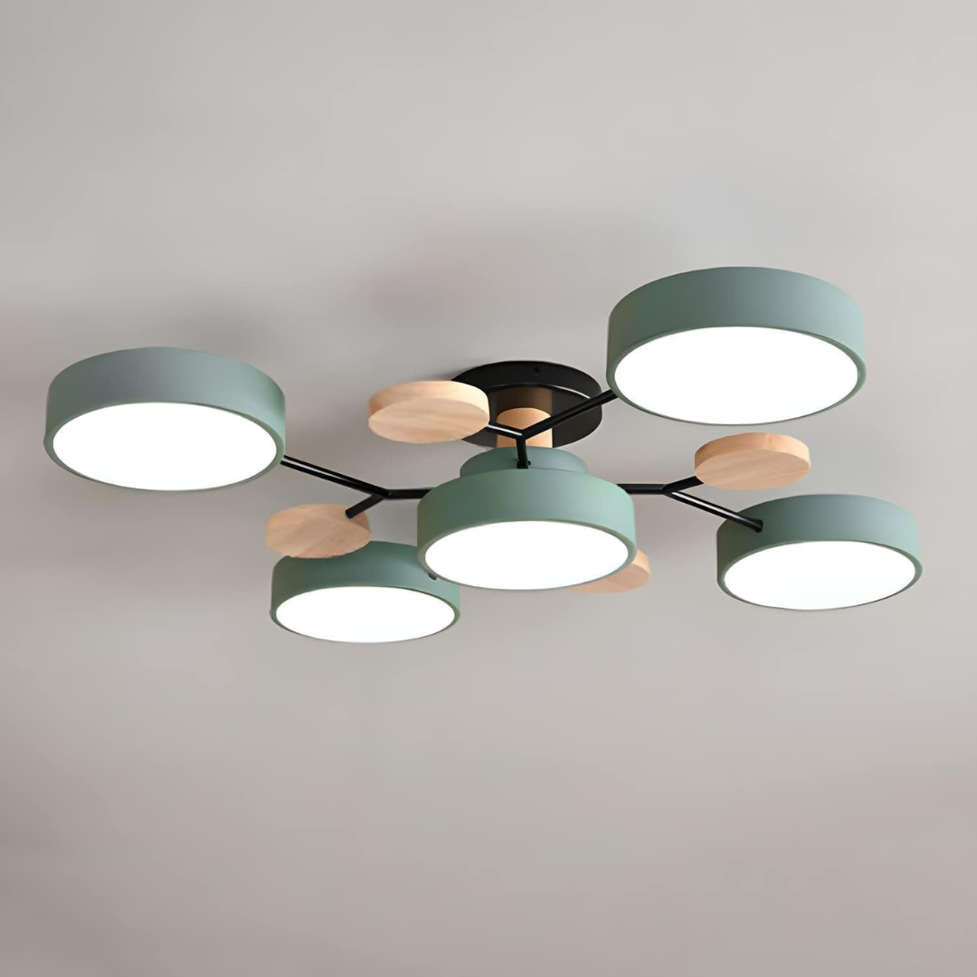 LED Ceiling Light Fixture – Flush Mount Design for Modern Spaces 0