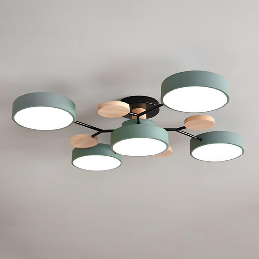 LED Ceiling Light Fixture – Flush Mount Design for Modern Spaces 0