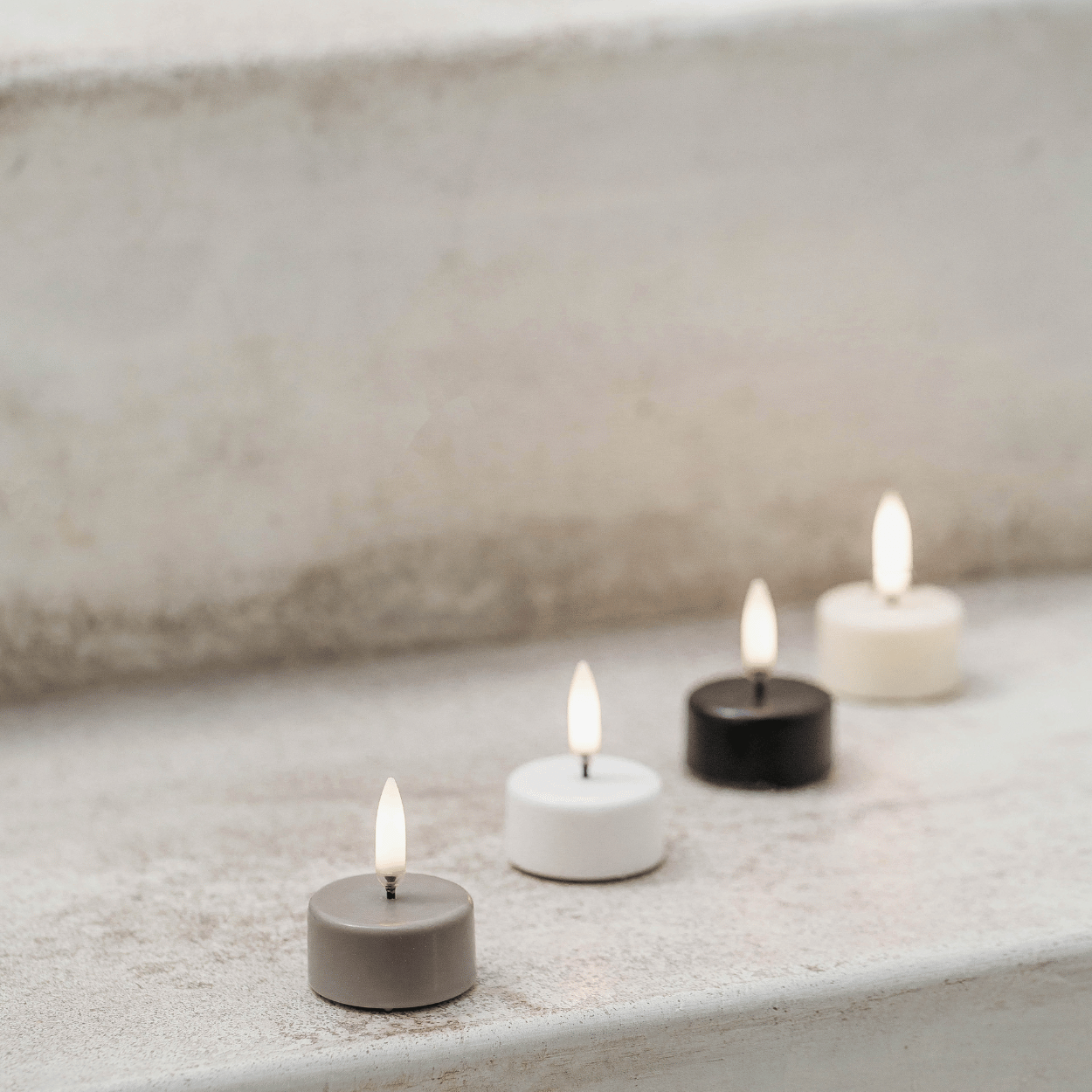 LED Flameless Candle Set – Battery Operated with Timer and Remote 4