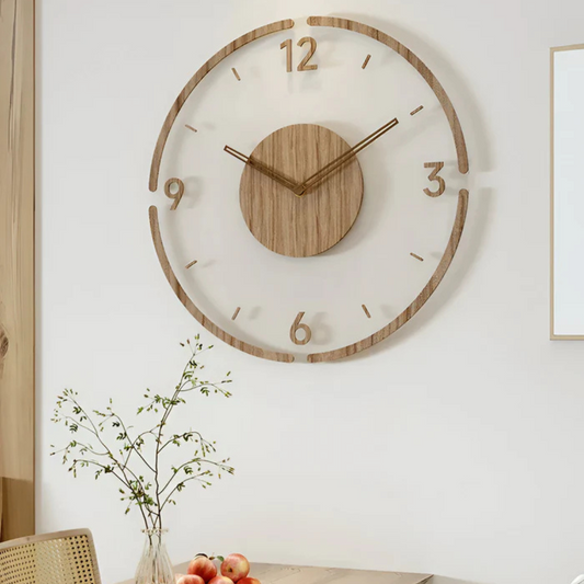 Large Wall Clock – Modern Design with Silent Movement 0