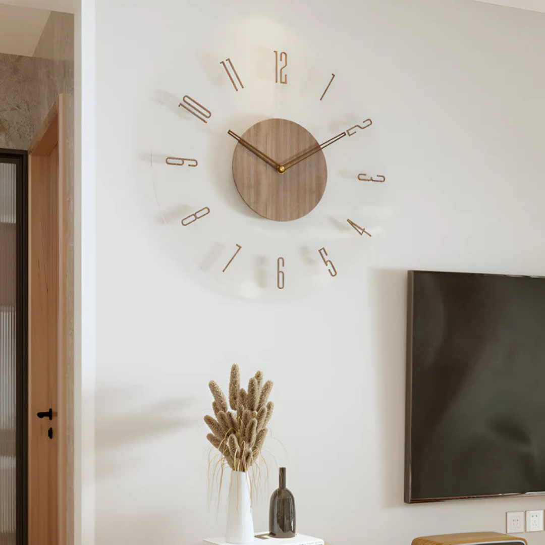Large Wall Clock – Modern Design with Silent Movement 1