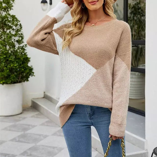 Carla - Knitted Sweater - Chic - Modern Style - Ideal for Winter