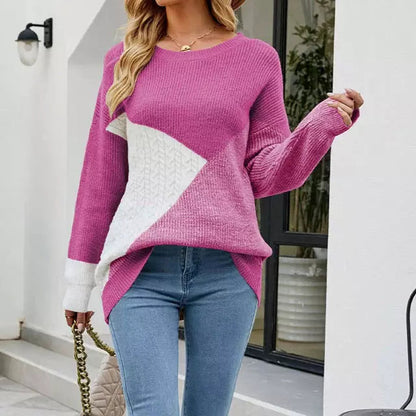 Carla - Knitted Sweater - Chic - Modern Style - Ideal for Winter