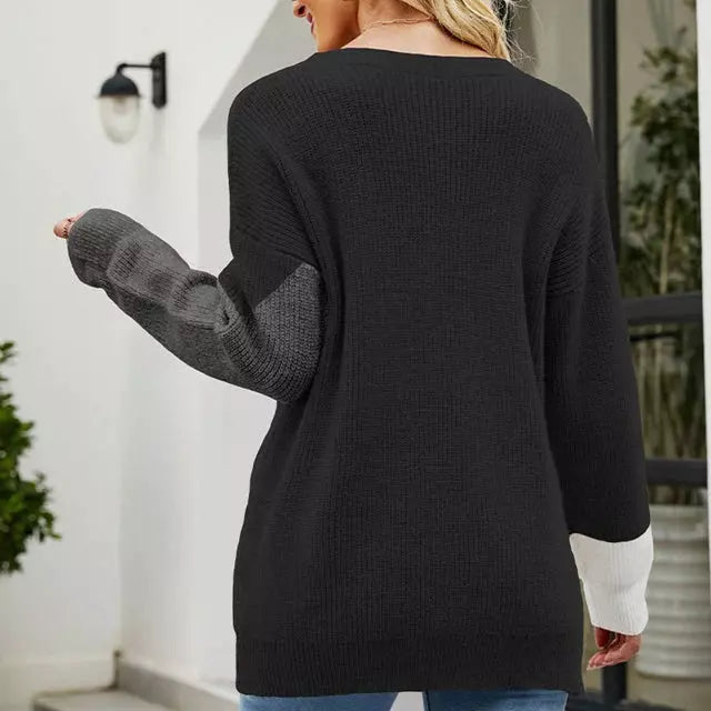 Carla - Knitted Sweater - Chic - Modern Style - Ideal for Winter