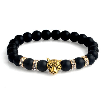 Men’s Bracelet with Panther Design and Adjustable Fit 1