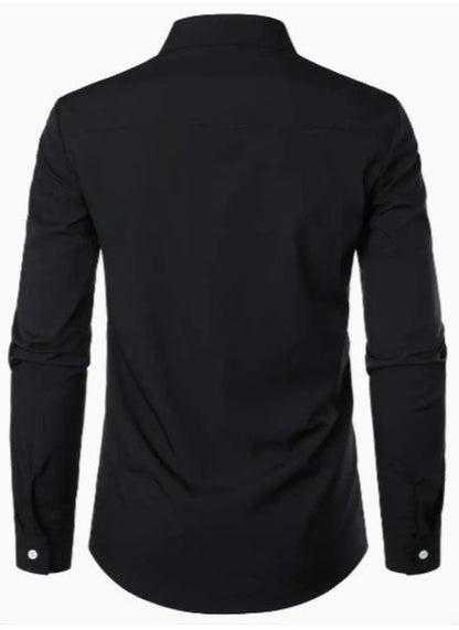 Men's Long Sleeve Button-Up Shirt