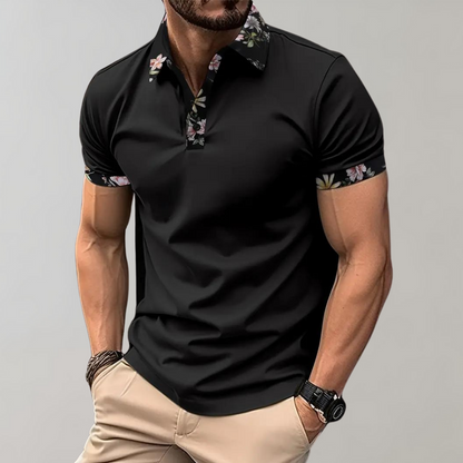Men's Polo Shirt with Short Sleeves