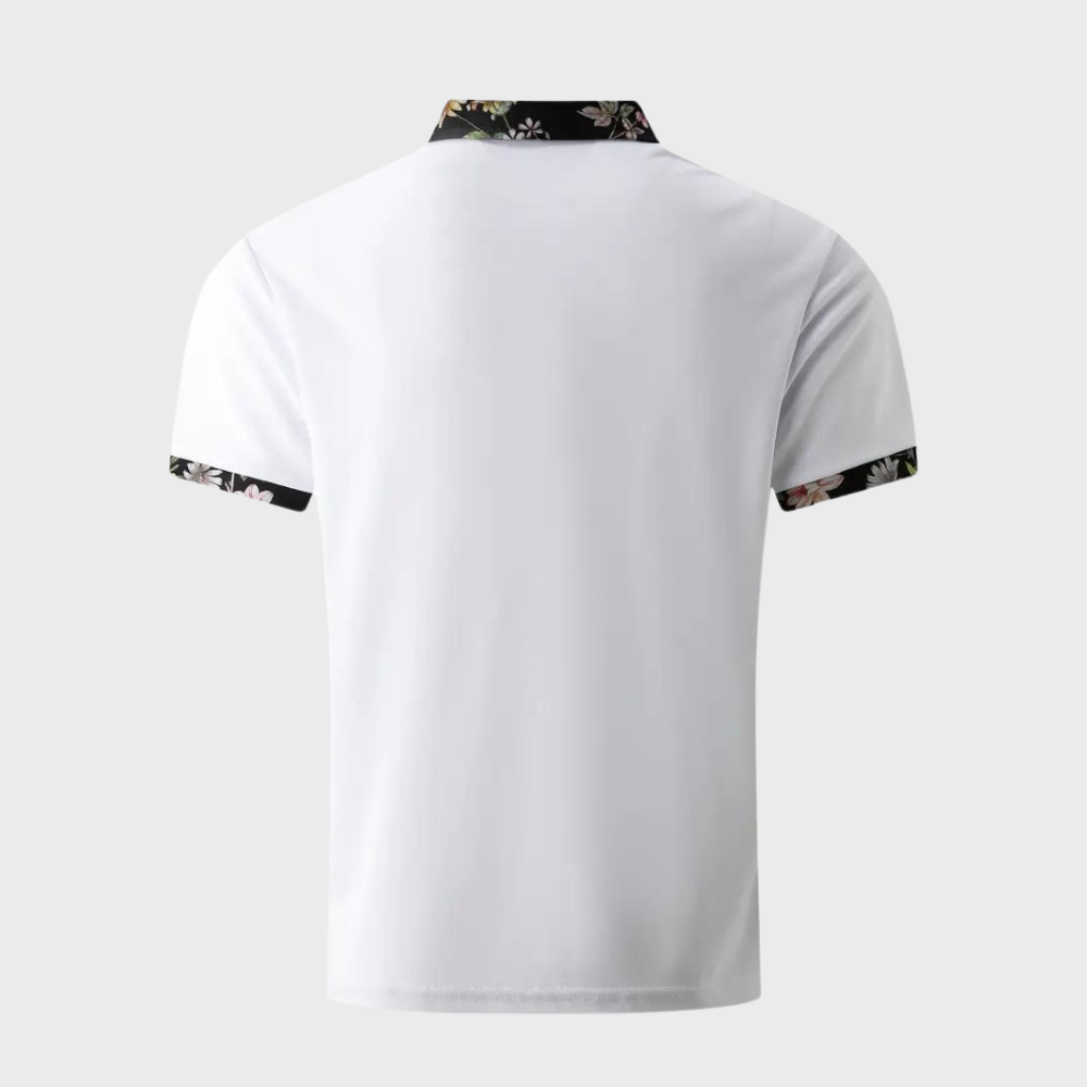 Men's Polo Shirt with Short Sleeves