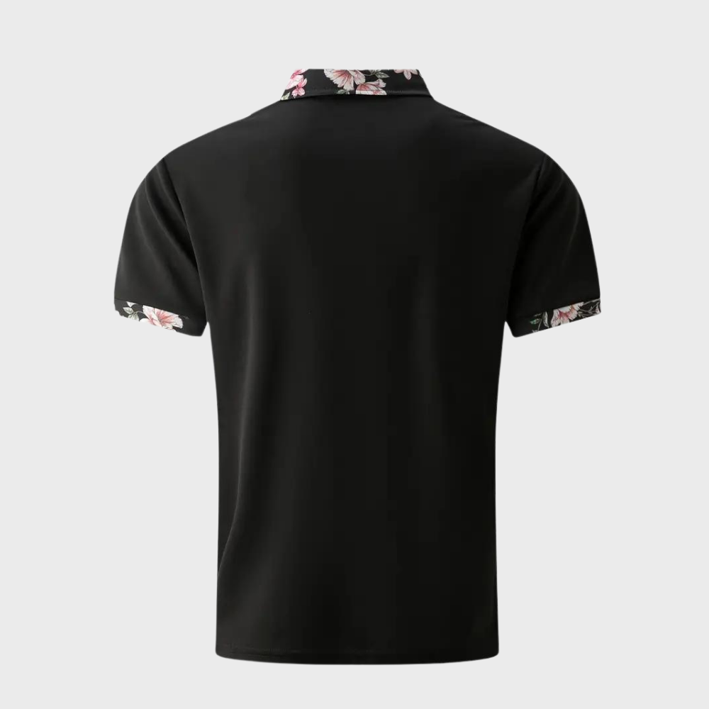 Men's Polo Shirt with Short Sleeves