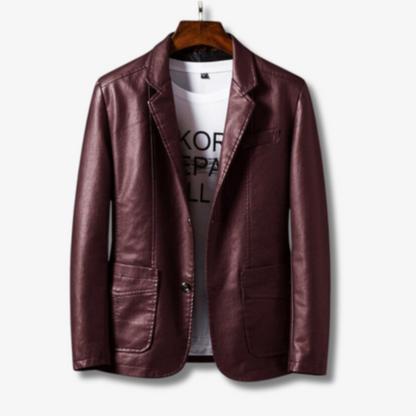 Men's Lapel Collar Jacket