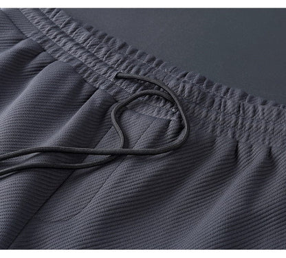 Men's Zip Jacket and Drawstring Tracksuit Set