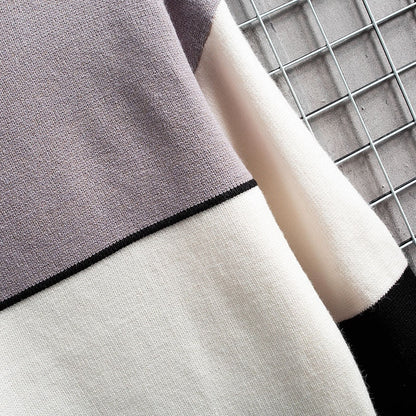 Men's Colorblock Long Sleeve Sweater