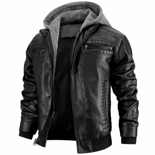 Men's Jacket with Multiple Pockets