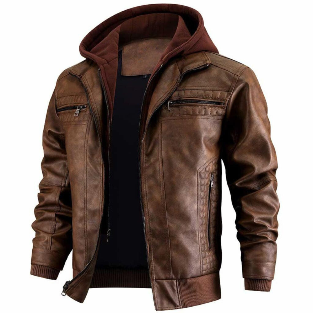 Men's Jacket with Multiple Pockets