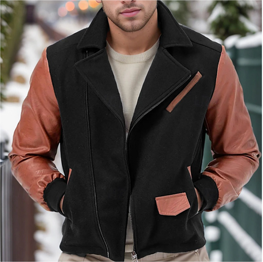 Men's Long Sleeve Winter Coat