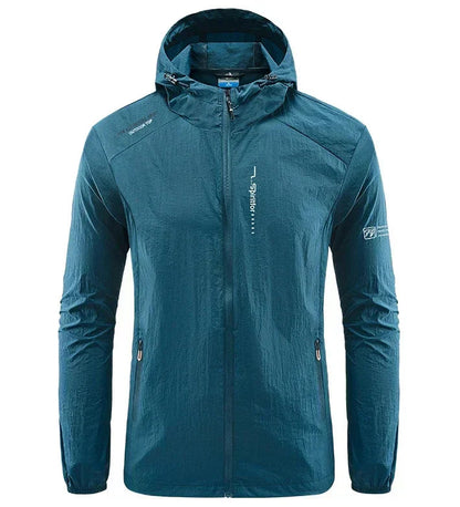 Men's Waterproof Jacket with Hoodie