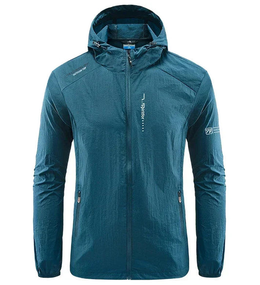 Men's Waterproof Jacket with Hoodie