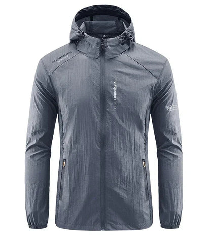 Men's Waterproof Jacket with Hoodie