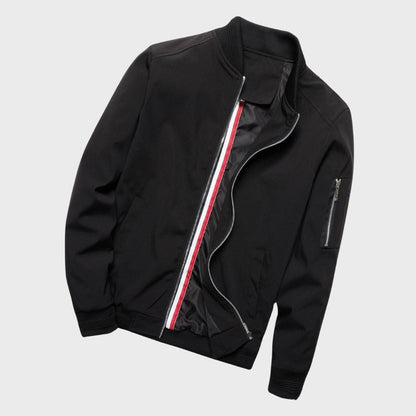 Men's Bomber Jacket with Pockets