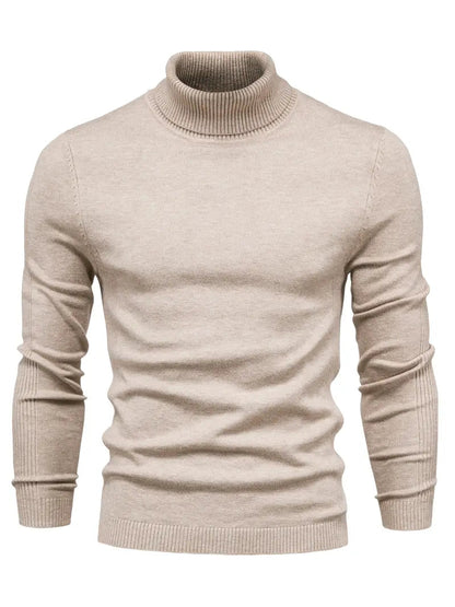 Men’s Slim Fit Turtleneck Jumper