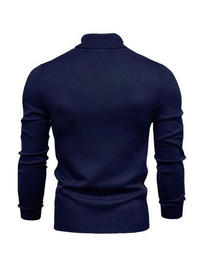 Men’s Slim Fit Turtleneck Jumper