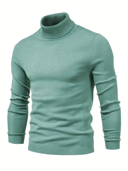 Men’s Slim Fit Turtleneck Jumper