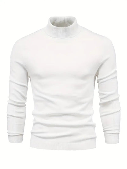 Men’s Slim Fit Turtleneck Jumper