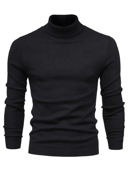 Men’s Slim Fit Turtleneck Jumper