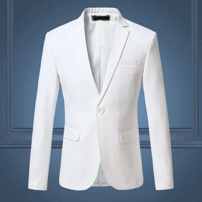 Men's Single Button Blazer