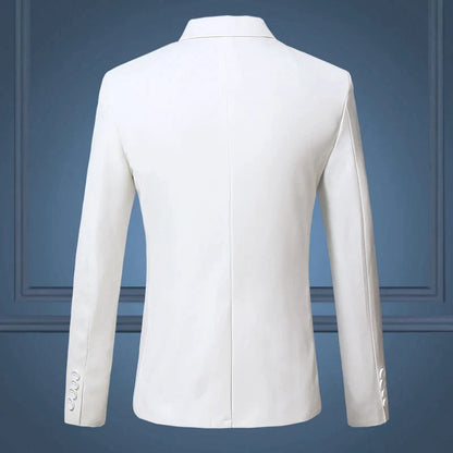 Men's Single Button Blazer