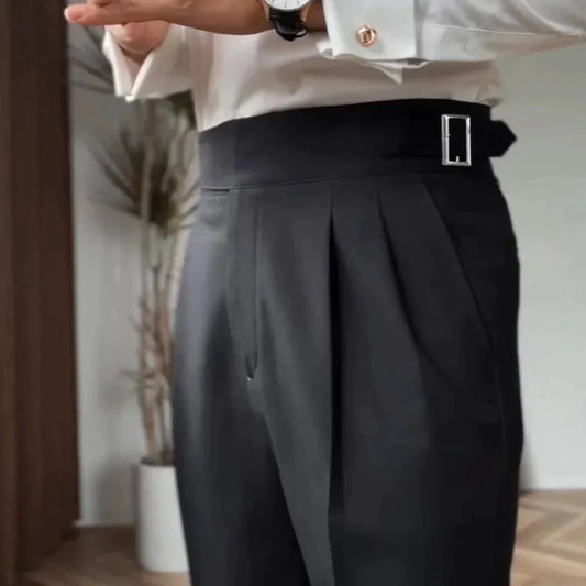 Men's Pleated Trousers