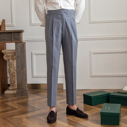 Men's Pleated Trousers