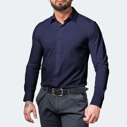 Men's Long-Sleeved Dress Shirt